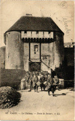 Caen - Le Chateau - Porte de Secours à Caen