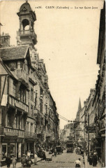 Caen - La Rue Saint-Jean à Caen