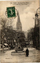 Caen - Boulevard Saint-Pierre à Caen