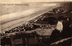 Carolles - Vue générale de la Plage à Carolles