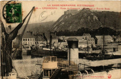 Cherbourg - Bassin du Commerce - Montagne et Fort du Roule -
													50 Manche
												