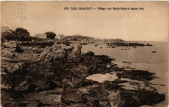 Iles Chausey - Village des Blainvillais a Basse Mer