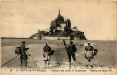 Le Mont Saint-Michel - Pecheurs des Greves et Coquetieres au Mont-Saint-Michel
