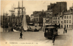 Cherbourg - Le Quai Alexandre Iii.