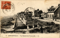 Coutainville - Vue générale des Promenades