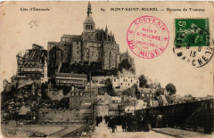 Le Mont Saint-Michel - Descente du Tramway au Mont-Saint-Michel