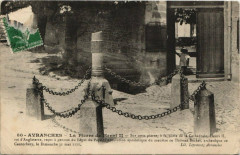 Avranches - pierre de Henri Ii à Avranches