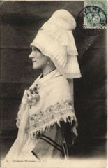La Normandie - costume et coiffe normand