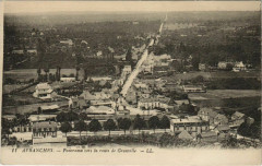 Avranches - Panorama Vers la route de Granville à Avranches