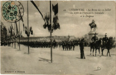 Cherbourg - La Revue du 14 Juillet - Le défilé de l'Infanterie