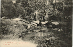 Carolles - Le passage du Pont Harel à Carolles