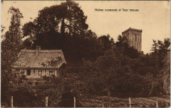Maison Normande et Tour romane