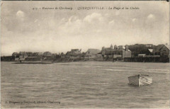 Querqueville - La Plage et les Chalets