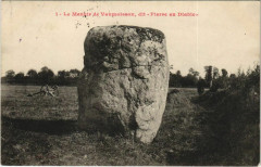 Le Menhir de Vaumoisson dit Pierre au Diable