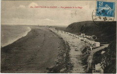 Donville - La Plage - Vue générale de la Plage