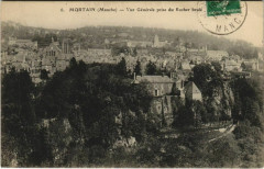 Mortain - Vue générale prise du Rocher