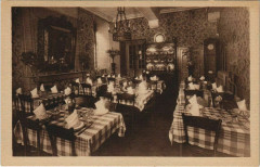 Pontorson - Une des Salles a manger de l'Hotel à Pontorson