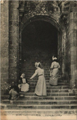 Mont-Saint-Michel-Entrée de l'Abbaye