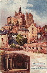 Mont-Saint-Michel-Vue prise du Bastillon