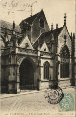 Cherbourg - L'Eglise Sainte-Trinite Le Transept -
													50 Manche
												