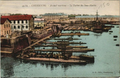 Cherbourg - Arsenal MARTINie - La Station des Sous-Marins -
													50 Manche
												