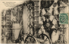 Cherbourg Arsenal Maritime La Salle d'Armes Les Trophées
