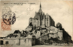 Manche - Mont-Saint-Michel - Vue générale (Coté Est )