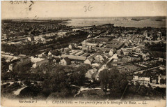 Cherbourg -Vue générale prise de la Montagne du Roule
