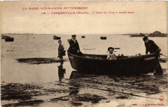 Cosqueville (Manche) - L'Anse du Vieq á marée basse