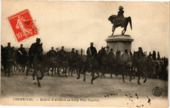 Cherbourg - Batterie d'Artillerie au Galop Place Napoleon -
													50 Manche
												