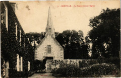 Breville - Le Presbytere et l'Eglise -
													50 Manche
												