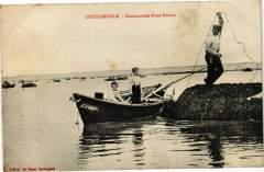 Coutainville - Construction d'une Drome