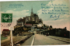 Cote d'Emeraude - Mont-Saint-Michel - Vue prise au Sud