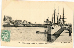 Cherbourg - Bassin du Commerce et Pont tournant -
													50 Manche
												