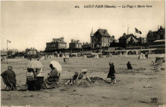 Saint-Pair - La Plage a Marée basse -
													50 Manche
												