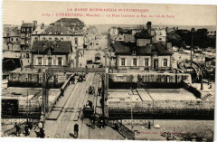 La Basse... - Cherbourg - Le Pont tournant et Rue du Val