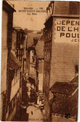 Manche - Mont-Saint-Michel - La Rue