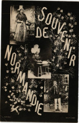 Souvenir de Normandie -
													50 Manche
												