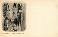 Mont-Saint-Michel - La Grande-Rue