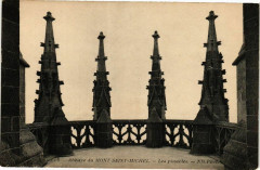 Abbaye du Mont-Saint-Michel - Les pinacles -
													50 Manche
												