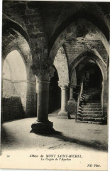 Abbaye du Mont-Saint-Michel - La Crypte de l'Aquilon -
													50 Manche
												