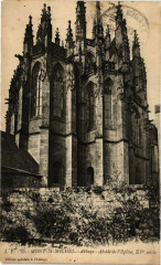 Mont-Saint-Michel - Abbaye - Abside de l'Eglise Xv siecle