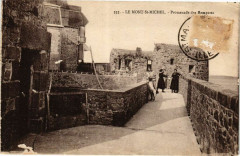 Le Mont-Saint-Michel - Promenade des Remparts au Mont-Saint-Michel