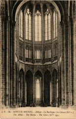 Mont-Saint-Michel - Abbaye - La Basilique - Le Choeur (Xv.s)