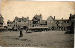 Saint-Pair - La Place du Marche -
													50 Manche
												