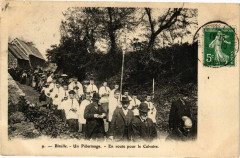 Biville - Un Pélérinage - En route pour le Calvaire -
													50 Manche
												