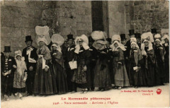 La Normandie Pittoresque - Noce normande - Arrivée a l'Eglise