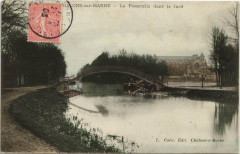 Chalons-sur-Marne - La Passerella dans-le-Jard