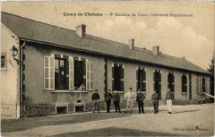 Militaire - Camp de Chalons - 6e Escadron du Train Infirmerie