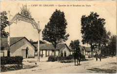 Militaire - Camp de Chalons Quartier du 6e Escadron du Train -
													51 Marne
												